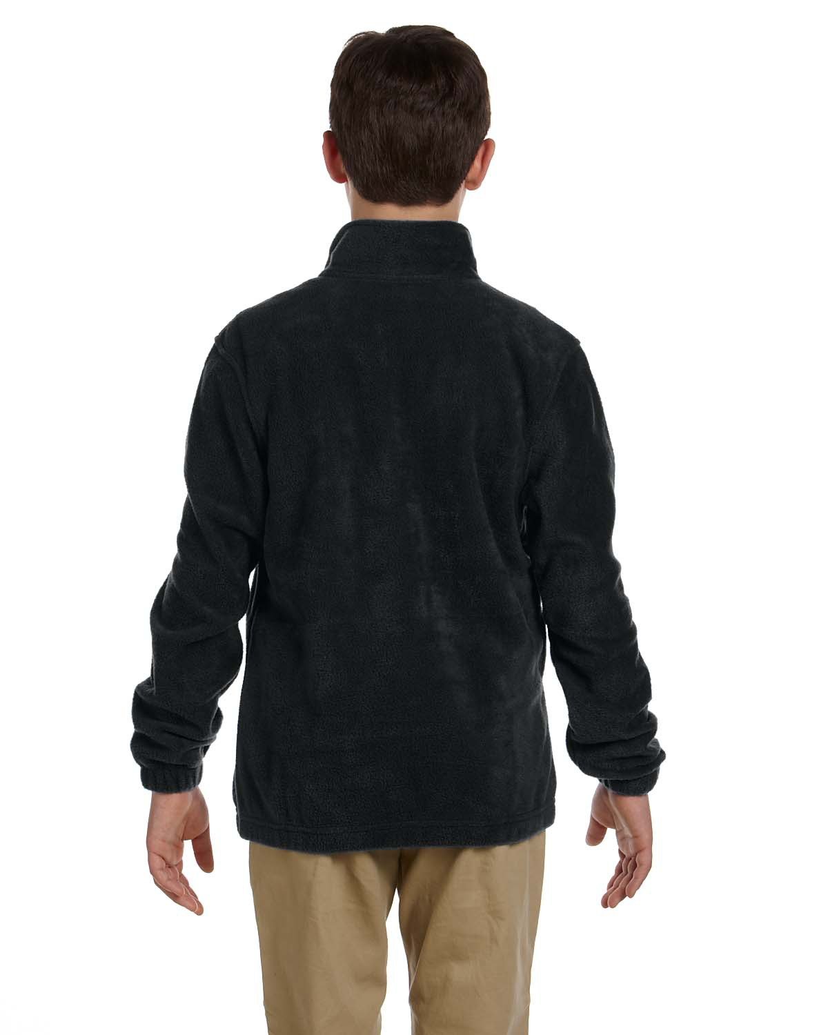 Harriton Youth 8 oz. Full-Zip Fleece Harriton