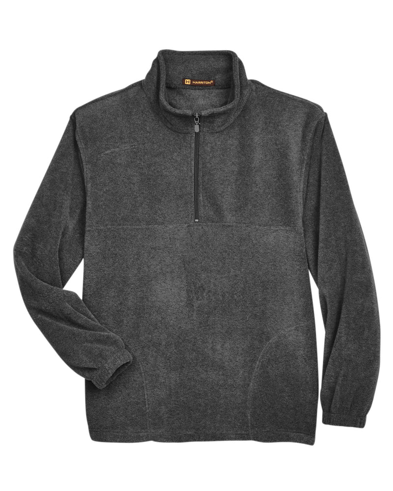 Harriton Adult 8 oz. Quarter-Zip Fleece Pullover