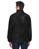 Harriton Men's Tall 8 oz. Full-Zip Fleece Harriton