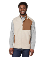 North End Men's Aura Sweater Fleece Vest North End