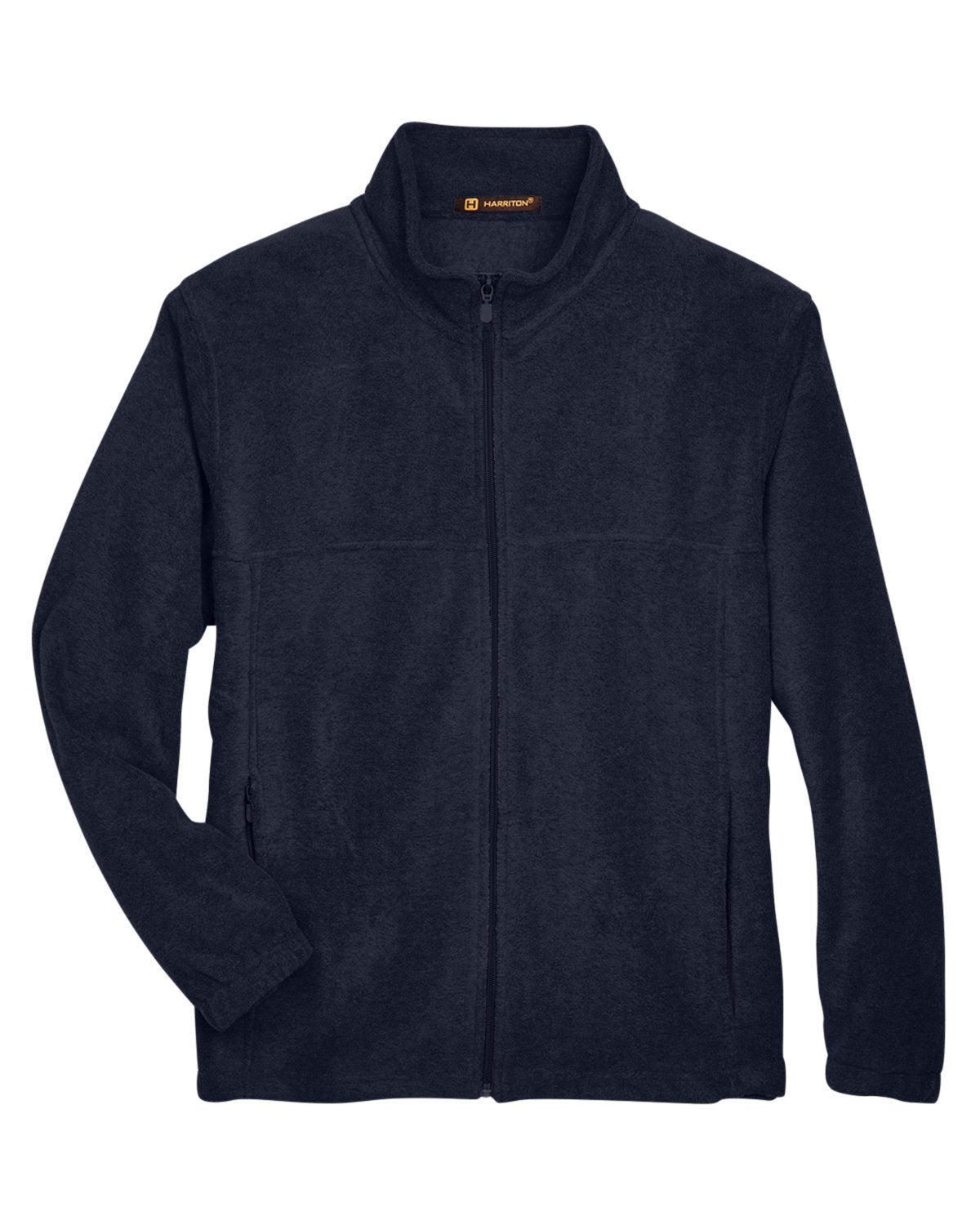 Harriton Men's Tall 8 oz. Full-Zip Fleece Harriton
