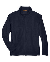 Harriton Men's Tall 8 oz. Full-Zip Fleece Harriton