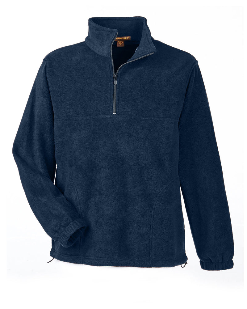 Harriton Adult 8 oz. Quarter-Zip Fleece Pullover