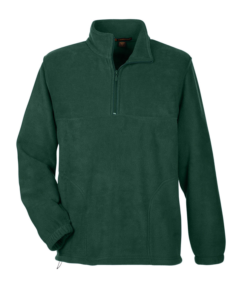 Harriton Adult 8 oz. Quarter-Zip Fleece Pullover