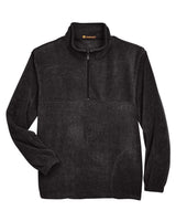 Harriton Adult 8 oz. Quarter-Zip Fleece Pullover Harriton
