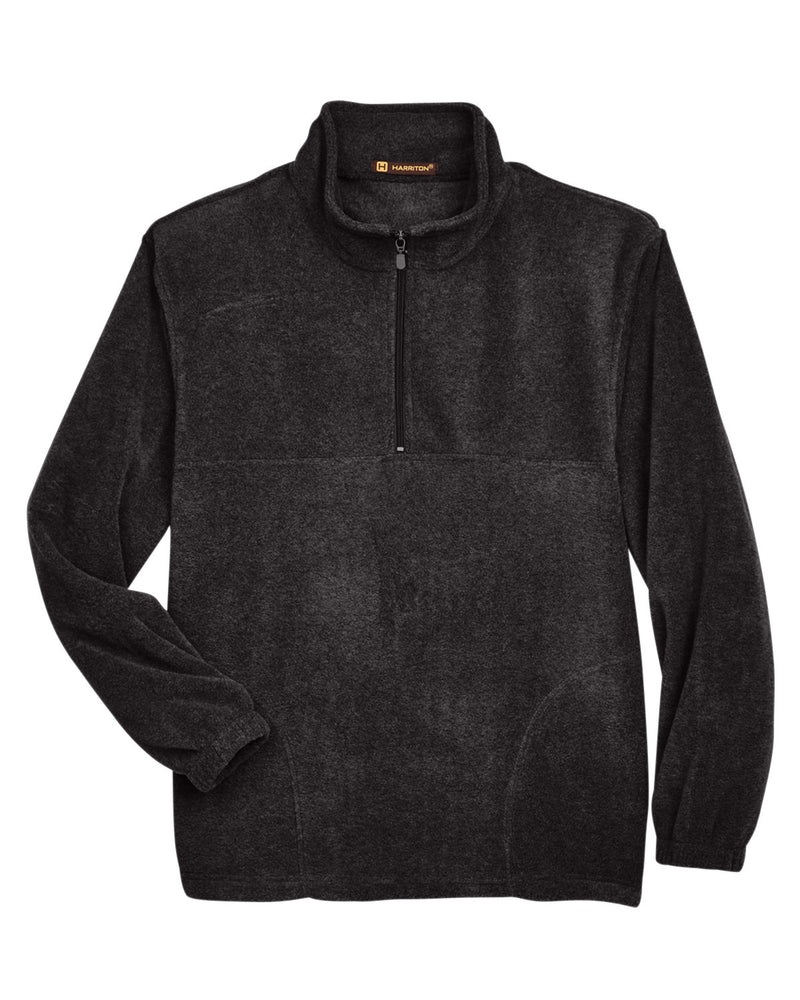 Harriton Adult 8 oz. Quarter-Zip Fleece Pullover