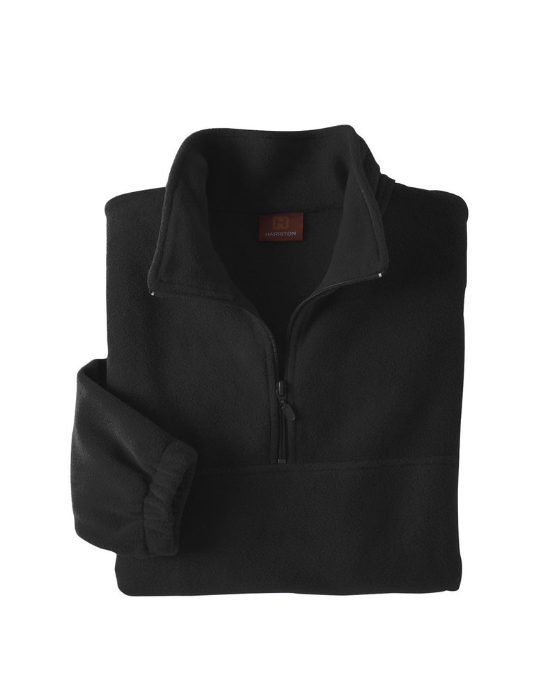 Harriton Adult 8 oz. Quarter-Zip Fleece Pullover