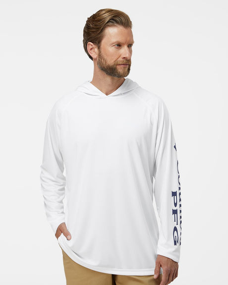 Columbia PFG Terminal Tackle™ Hooded Long Sleeve T-Shirt T-Shirts - Long Sleeve