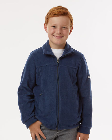 Columbia Youth Steens Mountain™ II Fleece Full-Zip Jacket Youth Apparel Sweatshirts & Fleece