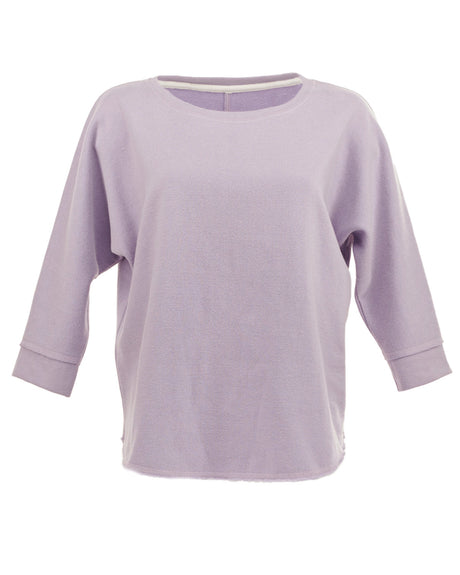 J America Ladies' Lounge Fleece Dolman Crew J. America