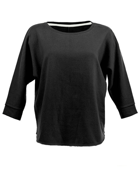 J America Ladies' Lounge Fleece Dolman Crew J. America