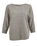 J America Ladies' Lounge Fleece Dolman Crew J. America