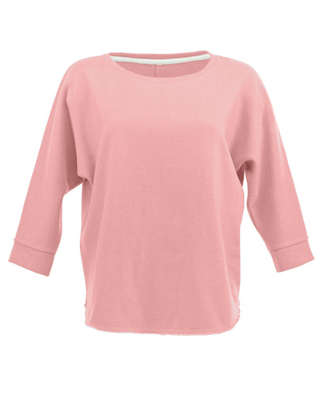 J America Ladies' Lounge Fleece Dolman Crew J. America