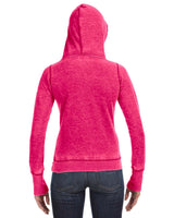 J America Ladies' Zen Pullover Fleece Hooded Sweatshirt J. America
