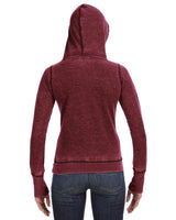J America Ladies' Zen Pullover Fleece Hooded Sweatshirt J. America