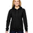 J. America Women's Glitter French Terry Hooded Sweatshirt J. America