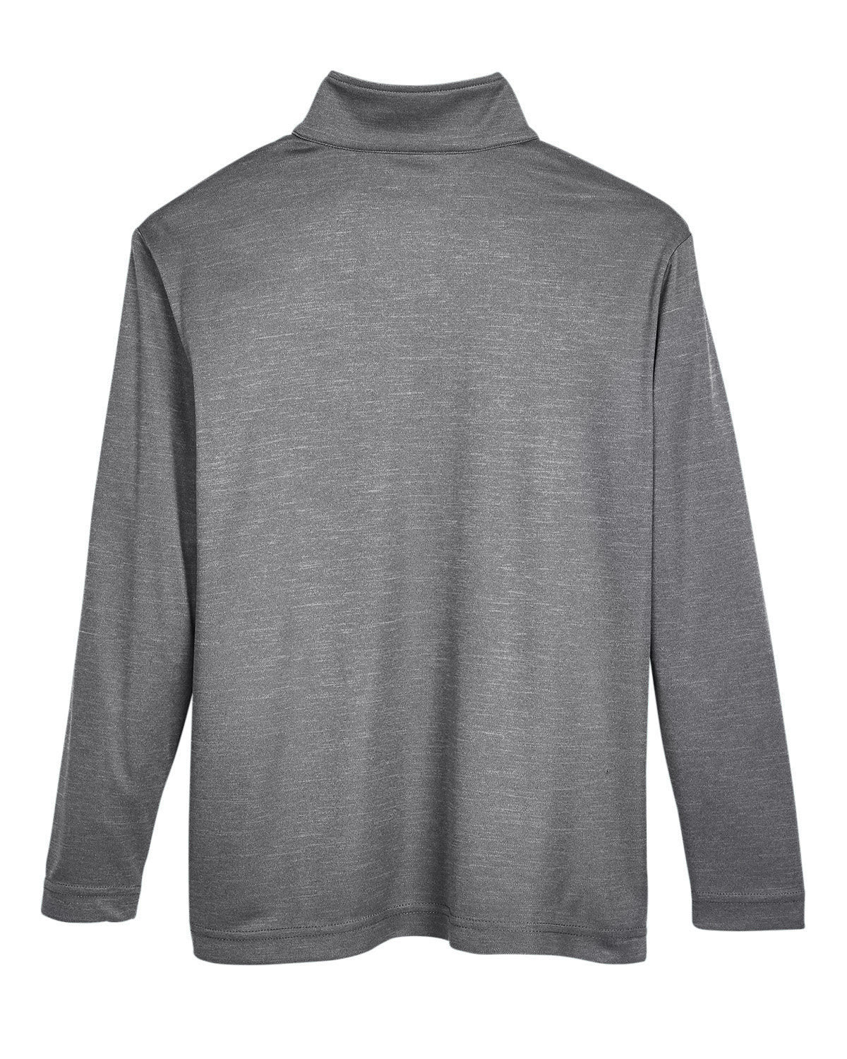 Team 365 Youth Zone Sonic Heather Performance Quarter-Zip Team 365