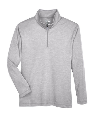 Team 365 Youth Zone Sonic Heather Performance Quarter-Zip