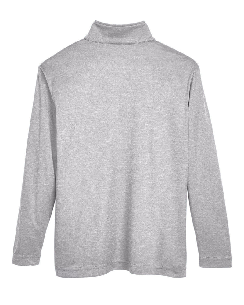 Team 365 Youth Zone Sonic Heather Performance Quarter-Zip