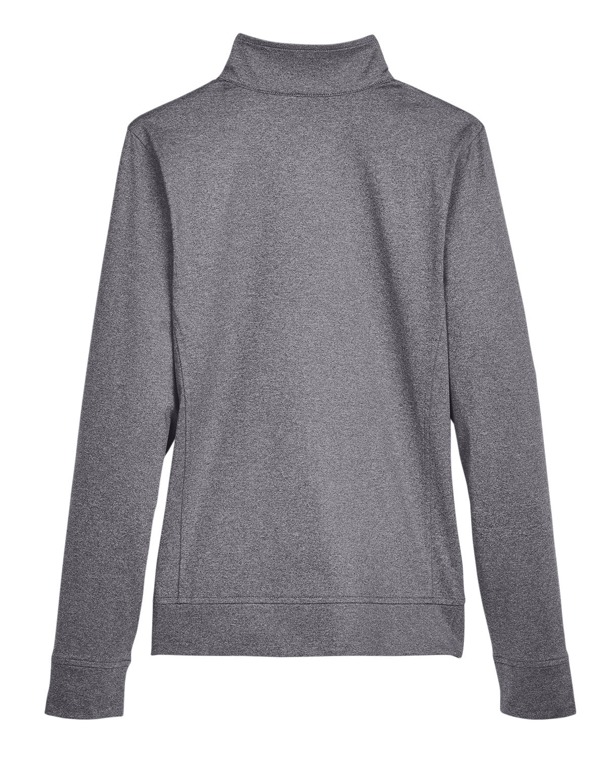 UltraClub Ladies' Navigator Heather Performance Full-Zip UltraClub
