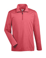 Team 365 Youth Zone Sonic Heather Performance Quarter-Zip Team 365
