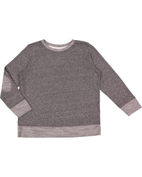 LAT Youth French Terry Long Sleeve Crewneck Sweatshirt LAT