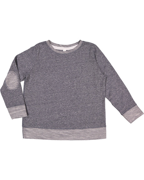 LAT Youth French Terry Long Sleeve Crewneck Sweatshirt LAT