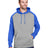 J. America Men's Vintage Heather Hooded Sweatshirt-1