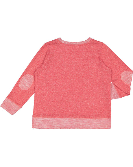 LAT Youth French Terry Long Sleeve Crewneck Sweatshirt LAT