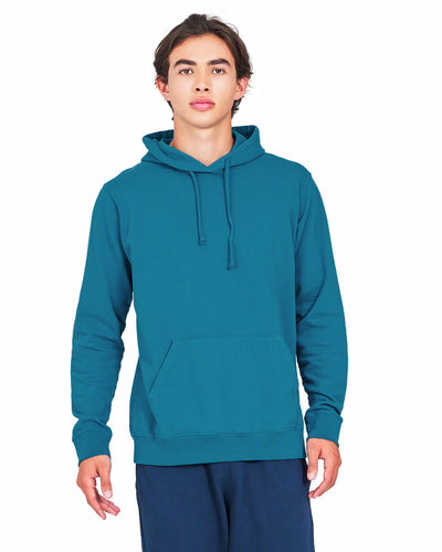 US Blanks Men's 100% Cotton Hooded Pullover Sweatshirt