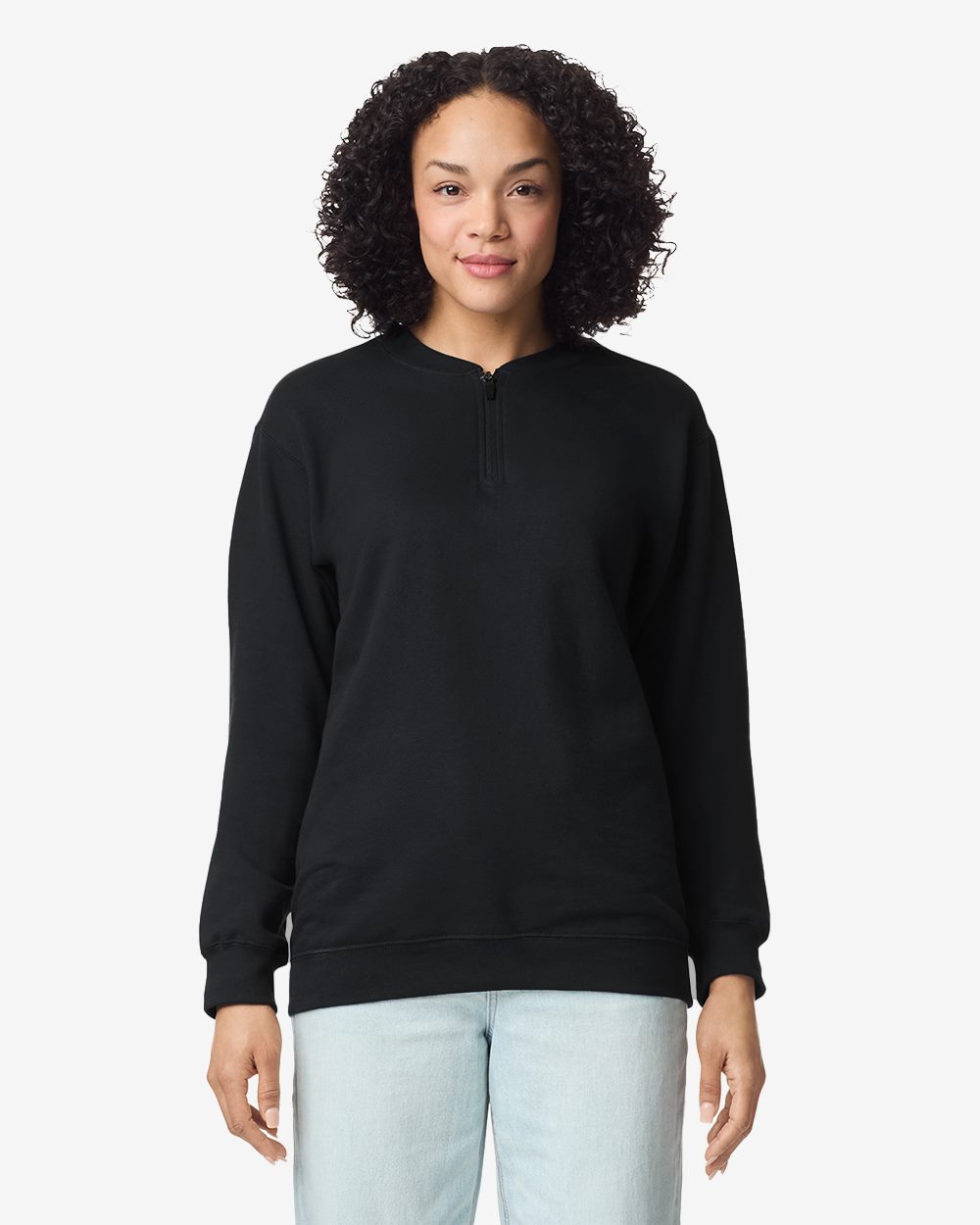 Gildan Softstyle® Midweight 1/4 Zip Sweatshirt Fleece