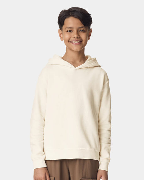 Comfort Colors Garment-Dyed Youth Lightweight Fleece Hooded Sweatshirt Fleece