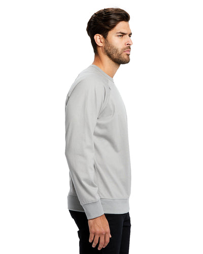 US Blanks Unisex Flame Resistant Long Sleeve Raglan T-Shirt