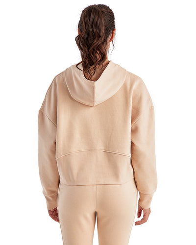 TriDri Ladies' Alice Half-Zip Hooded Sweatshirt
