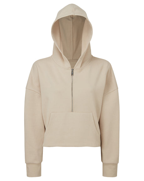 TriDri Ladies' Alice Half-Zip Hooded Sweatshirt TriDri