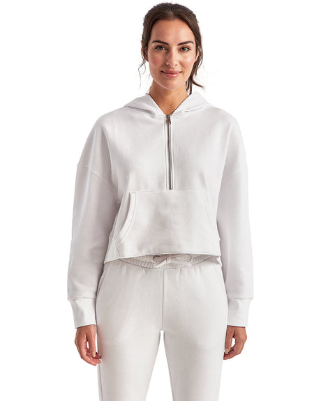 TriDri Ladies' Alice Half-Zip Hooded Sweatshirt TriDri