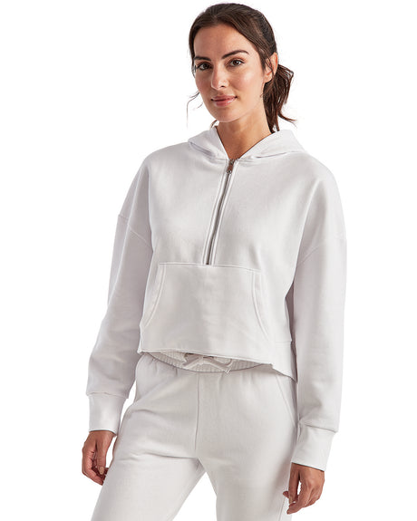TriDri Ladies' Alice Half-Zip Hooded Sweatshirt TriDri