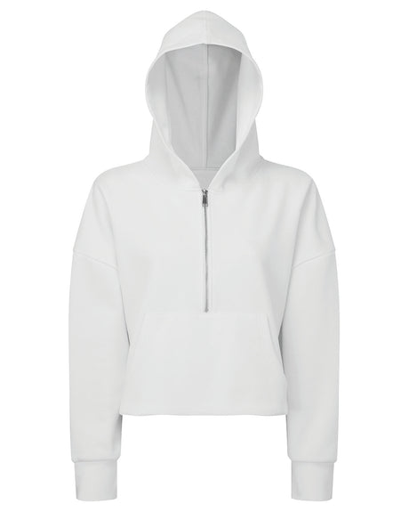 TriDri Ladies' Alice Half-Zip Hooded Sweatshirt TriDri