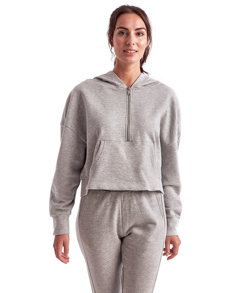 TriDri Ladies' Alice Half-Zip Hooded Sweatshirt TriDri