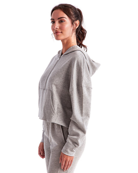 TriDri Ladies' Alice Half-Zip Hooded Sweatshirt TriDri