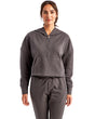 TriDri Ladies' Alice Half-Zip Hooded Sweatshirt TriDri