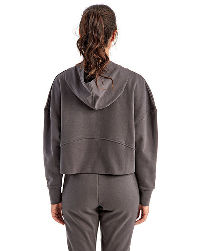 TriDri Ladies' Alice Half-Zip Hooded Sweatshirt