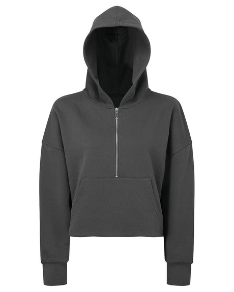 TriDri Ladies' Alice Half-Zip Hooded Sweatshirt TriDri