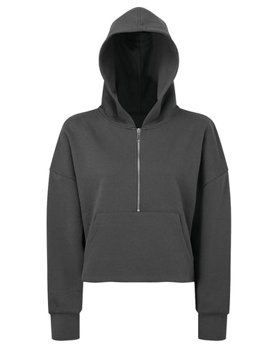 TriDri Ladies' Alice Half-Zip Hooded Sweatshirt