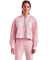 TriDri Ladies' Alice Half-Zip Hooded Sweatshirt TriDri