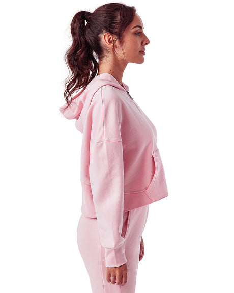TriDri Ladies' Alice Half-Zip Hooded Sweatshirt TriDri