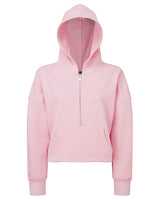 TriDri Ladies' Alice Half-Zip Hooded Sweatshirt TriDri