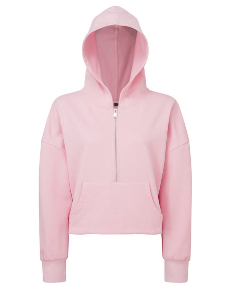 TriDri Ladies' Alice Half-Zip Hooded Sweatshirt TriDri