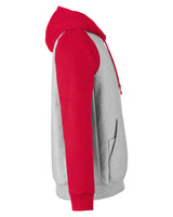 Team 365 Unisex Zone HydroSport™ Heavyweight Colorblock Hooded Sweatshirt