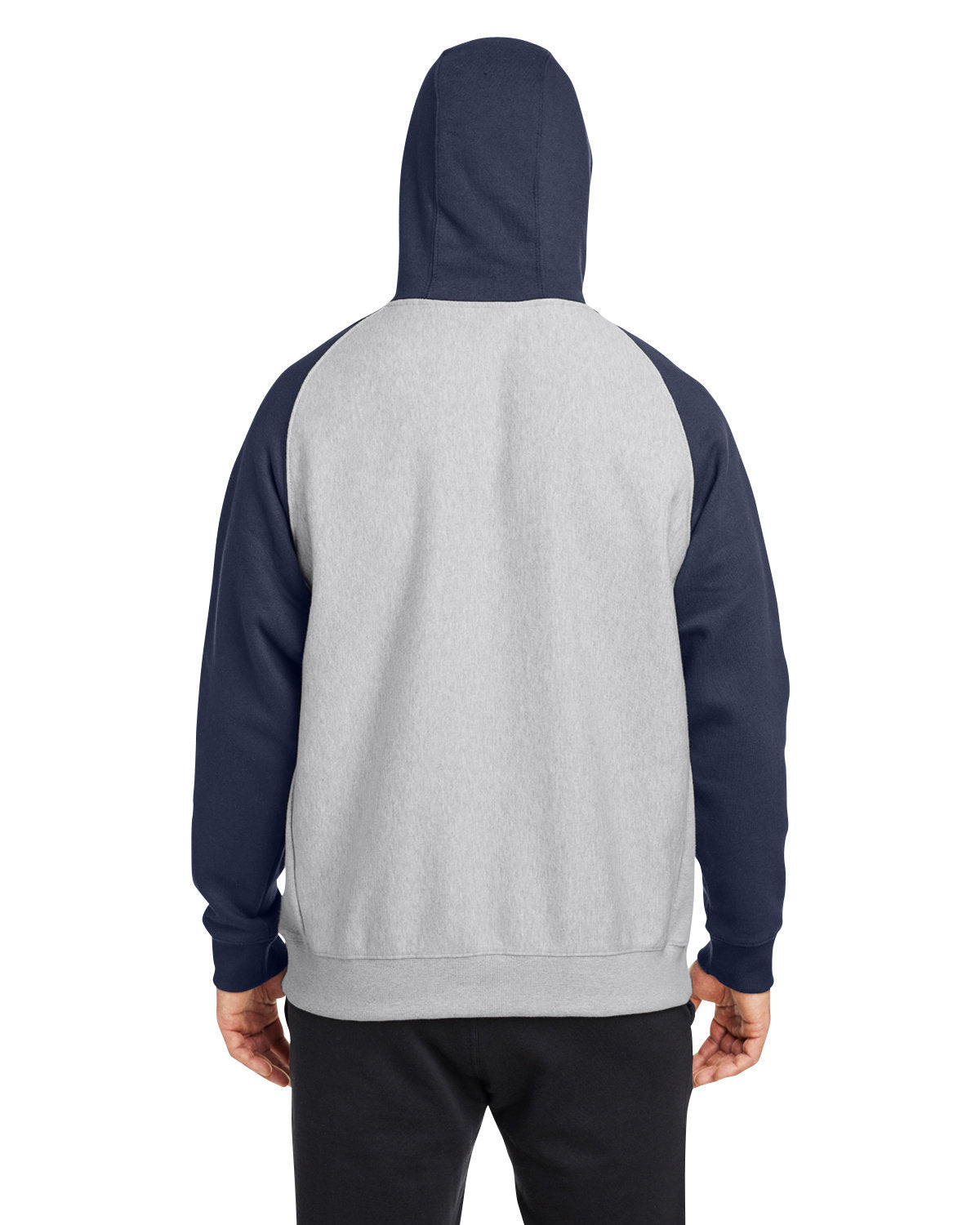 Team 365 Unisex Zone HydroSport™ Heavyweight Colorblock Hooded Sweatshirt